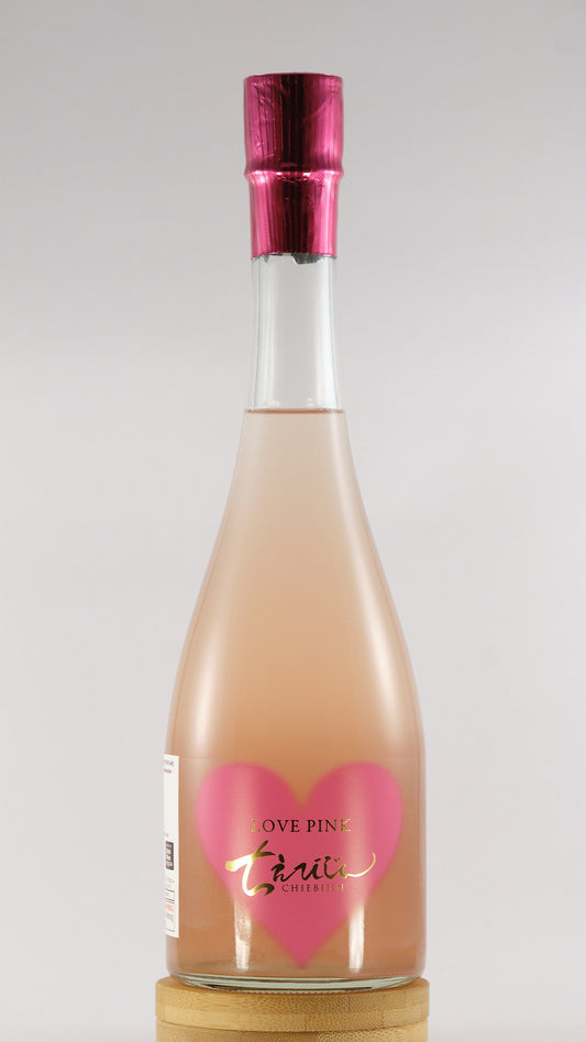 Chiebijin Love Pink Origarami Namazake | ちえびじん LOVE PINK ロゼの誘惑 おりがらみ生